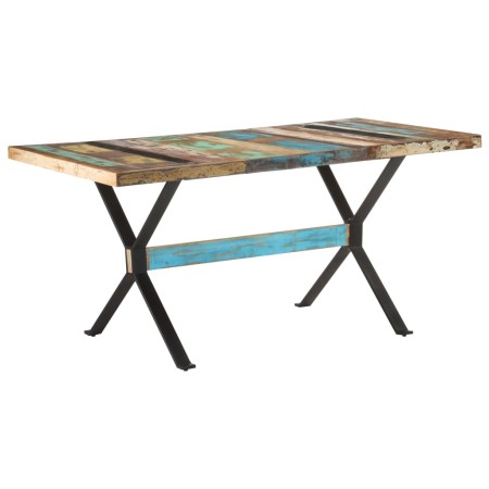 Mesa de comedor de madera maciza reciclada 160x80x76 cm en Mesas de comedor | Comprar online en Foru.es