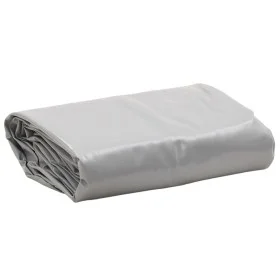 Gray tarpaulin Ø 2.4 m 650 g/m² by , Waterproof tarpaulins - Ref: Foro24-156205, Price: 31,05 €, Discount: %