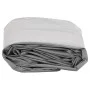 Gray tarpaulin Ø 2.4 m 650 g/m² by , Waterproof tarpaulins - Ref: Foro24-156205, Price: 31,05 €, Discount: %