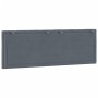Cabecero de cama acolchado terciopelo gris oscuro 140 cm de , Cabeceros y pies de cama - Ref: Foro24-374670, Precio: 58,12 €,...