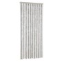 Cortina antimoscas chenilla gris claro y blanco 100x200 cm de , Mosquiteras para ventanas - Ref: Foro24-377315, Precio: 64,47...
