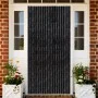 Cortina antimoscas chenilla gris antracita 100x200 cm de , Mosquiteras para ventanas - Ref: Foro24-377381, Precio: 64,03 €, D...