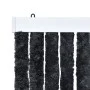 Cortina antimoscas chenilla gris antracita 100x200 cm de , Mosquiteras para ventanas - Ref: Foro24-377381, Precio: 64,03 €, D...