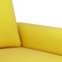 Juego de sofás con cojines 3 piezas terciopelo amarillo de , Sofás - Ref: Foro24-3202196, Precio: 691,20 €, Descuento: %