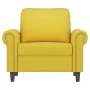 Gelber Samtsessel 60 cm von , Sofas - Ref: Foro24-359515, Preis: 165,09 €, Rabatt: %
