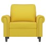 Sillón de terciopelo amarillo 60 cm de , Sofás - Ref: Foro24-359515, Precio: 185,43 €, Descuento: %