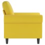Sillón de terciopelo amarillo 60 cm de , Sofás - Ref: Foro24-359515, Precio: 185,43 €, Descuento: %