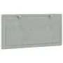 Cabecero de cama acolchado terciopelo gris claro 100 cm de , Cabeceros y pies de cama - Ref: Foro24-374655, Precio: 34,12 €, ...