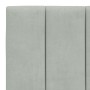 Cabecero de cama acolchado terciopelo gris claro 100 cm de , Cabeceros y pies de cama - Ref: Foro24-374655, Precio: 36,05 €, ...