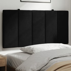 Cabecero de cama acolchado terciopelo negro 100 cm de , Cabeceros y pies de cama - Ref: Foro24-374657, Precio: 33,09 €, Descu...