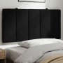 Cabecero de cama acolchado terciopelo negro 100 cm de , Cabeceros y pies de cama - Ref: Foro24-374657, Precio: 33,09 €, Descu...