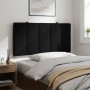 Cabecero de cama acolchado terciopelo negro 100 cm de , Cabeceros y pies de cama - Ref: Foro24-374657, Precio: 33,09 €, Descu...