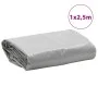 Lona gris 1x2,5 m 650 g/m² de , Lonas impermeables - Ref: Foro24-156042, Precio: 24,51 €, Descuento: %