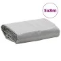 Lona gris 5x8 m 650 g/m² de , Lonas impermeables - Ref: Foro24-156049, Precio: 183,59 €, Descuento: %