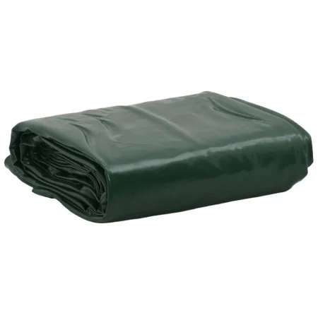 Green tarpaulin Ø 4 m 650 g/m² by , Waterproof tarpaulins - Ref: Foro24-156217, Price: 82,28 €, Discount: %