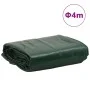 Lona verde Ø 4 m 650 g/m² de , Lonas impermeables - Ref: Foro24-156217, Precio: 82,28 €, Descuento: %