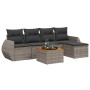Set de muebles de jardín 6 pzas y cojines ratán sintético gris de , Conjuntos de jardín - Ref: Foro24-3224982, Precio: 346,76...