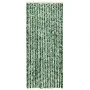 Cortina antimoscas chenilla verde y blanco 100x200 cm de , Mosquiteras para ventanas - Ref: Foro24-377385, Precio: 64,25 €, D...