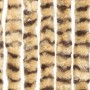 Cortina antimoscas chenilla beige y marrón 56x200 cm de , Mosquiteras para ventanas - Ref: Foro24-377387, Precio: 36,40 €, De...