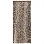 Cortina antimoscas chenilla marrón y blanco 100x200 cm de , Mosquiteras para ventanas - Ref: Foro24-377393, Precio: 64,36 €, ...