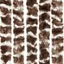 Cortina antimoscas chenilla marrón y blanco 100x200 cm de , Mosquiteras para ventanas - Ref: Foro24-377393, Precio: 64,36 €, ...