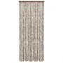 Cortina antimoscas chenilla gris taupe y blanco 56x200 cm de , Mosquiteras para ventanas - Ref: Foro24-377403, Precio: 44,32 ...