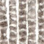 Cortina antimoscas chenilla gris taupe y blanco 56x200 cm de , Mosquiteras para ventanas - Ref: Foro24-377403, Precio: 44,32 ...
