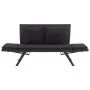 Banco de jardín con cojines ratán sintético negro 176 cm de vidaXL, Bancos de jardín - Ref: Foro24-46233, Precio: 219,06 €, D...