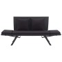 Banco de jardín con cojines ratán sintético negro 176 cm de vidaXL, Bancos de jardín - Ref: Foro24-46233, Precio: 209,39 €, D...
