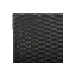 Banco de jardín con cojines ratán sintético negro 176 cm de vidaXL, Bancos de jardín - Ref: Foro24-46233, Precio: 219,06 €, D...