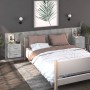 Mesita de noche de pared color gris hormigón de vidaXL, Mesitas de noche - Ref: Foro24-810997, Precio: 52,53 €, Descuento: %