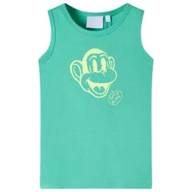 Camiseta de tirantes infantil verde 116 de , Camisetas para niños - Ref: Foro24-11671, Precio: 7,93 €, Descuento: %