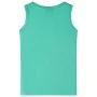 Camiseta de tirantes infantil verde 116 de , Camisetas para niños - Ref: Foro24-11671, Precio: 7,93 €, Descuento: %
