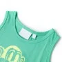Camiseta de tirantes infantil verde 116 de , Camisetas para niños - Ref: Foro24-11671, Precio: 7,93 €, Descuento: %