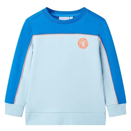 Sudadera infantil azul chillón y azul claro 116 de , Camisetas para niños - Ref: Foro24-11826, Precio: 10,77 €, Descuento: %