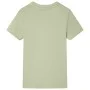 Camiseta de manga corta infantil caqui claro 104 de , Camisetas para niños - Ref: Foro24-11610, Precio: 8,12 €, Descuento: %