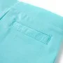 Pantalones cortos infantiles con cordón color aguamarina 104 de , Pantalones de niños - Ref: Foro24-12205, Precio: 9,29 €, De...