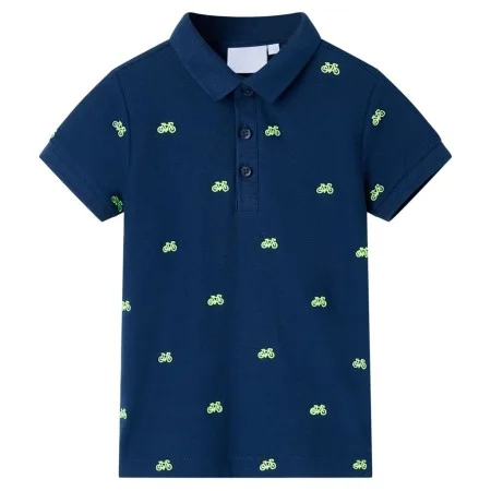 Polo infantil azul marino 104 de , Camisetas para niños - Ref: Foro24-12160, Precio: 10,65 €, Descuento: %