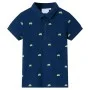 Polo infantil azul marino 104 de , Camisetas para niños - Ref: Foro24-12160, Precio: 10,65 €, Descuento: %