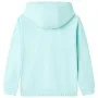 Sudadera con capucha infantil verde agua 92 de , Camisetas para niños - Ref: Foro24-11424, Precio: 11,57 €, Descuento: %