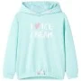 Sudadera con capucha infantil verde agua 116 de , Camisetas para niños - Ref: Foro24-11426, Precio: 11,57 €, Descuento: %