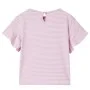 Camiseta infantil con mangas de volantes lila 104 de , Camisetas para niños - Ref: Foro24-11535, Precio: 8,45 €, Descuento: %