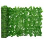 Pantalla de balcón de hojas verde 200x75 cm de , Sombrillas - Ref: Foro24-367843, Precio: 21,63 €, Descuento: %