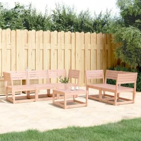 Juego de sofás de jardín 5 pzas madera maciza de abeto Douglas de , Conjuntos de jardín - Ref: Foro24-3216998, Precio: 430,66...