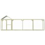 Gallinero de madera de pino impregnada 6x1,5x2 m de vidaXL, Jaulas y habitáculos para animales pequeños - Ref: Foro24-278402,...