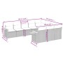Set de sofás de jardín 10 pzas cojines ratán sintético negro de , Conjuntos de jardín - Ref: Foro24-3259578, Precio: 604,69 €...