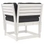 Set sofás jardín 3 pzas con cojines madera maciza pino blanco de , Conjuntos de jardín - Ref: Foro24-3216991, Precio: 340,28 ...
