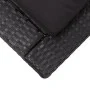 Sun lounger with black synthetic rattan cushion by vidaXL, Loungers - Ref: Foro24-46237, Price: 165,69 €, Discount: %