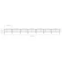Garden fence with black steel spearhead (0.5-0.75)x11.9m by vidaXL, fence panels - Ref: Foro24-277709, Price: 346,28 €, Disco...