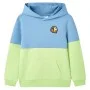 Sudadera infantil con capucha azul y amarillo suave 104 de , Camisetas para niños - Ref: Foro24-12595, Precio: 14,00 €, Descu...